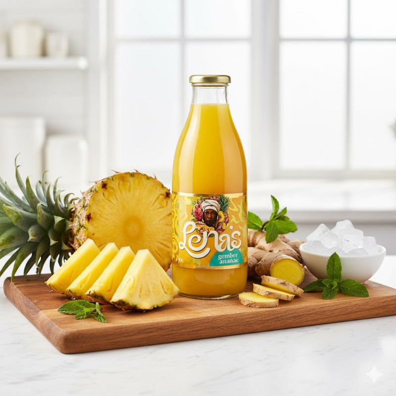 LENA’S — GINGEMBRE ANANAS 1 LITRE