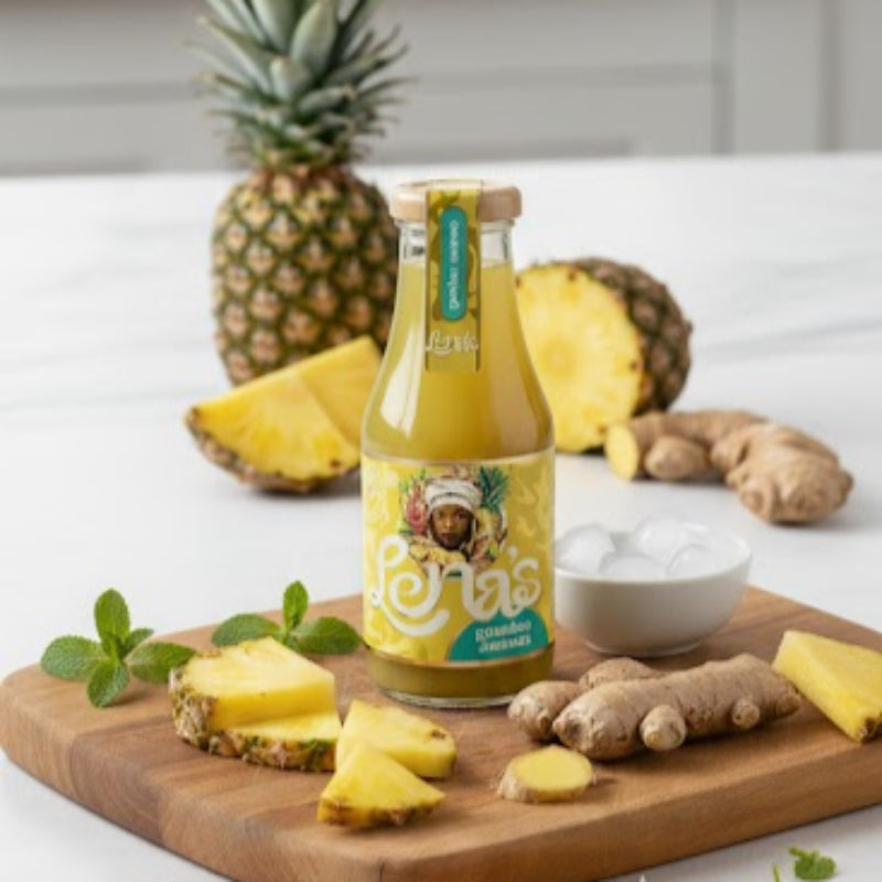 LENA’S — GINGEMBRE ANANAS 25CL