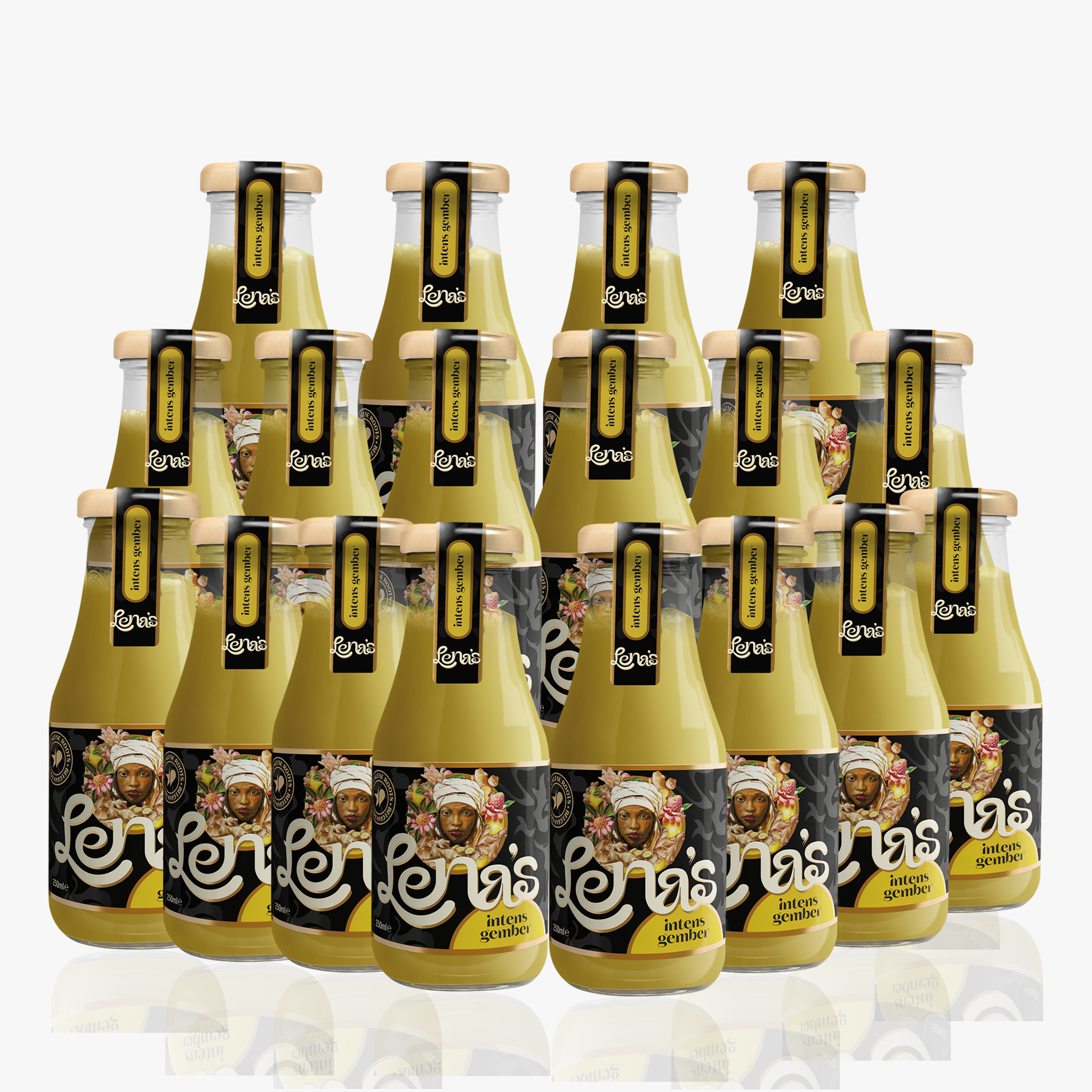 Jus de gingembre Intens LENA'S 25cl — Pack de 18