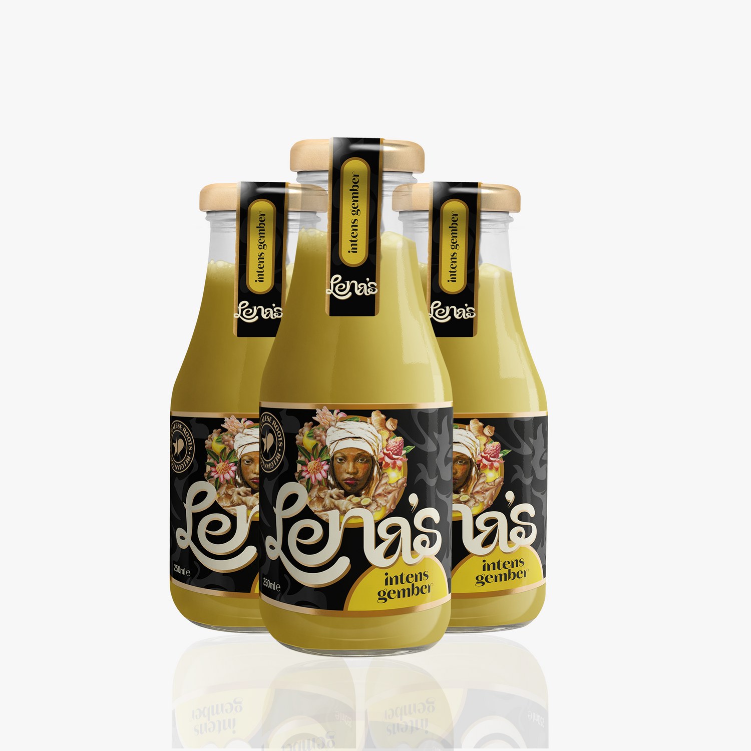 Jus de gingembre Intens LENA'S 25cl — Pack de 3
