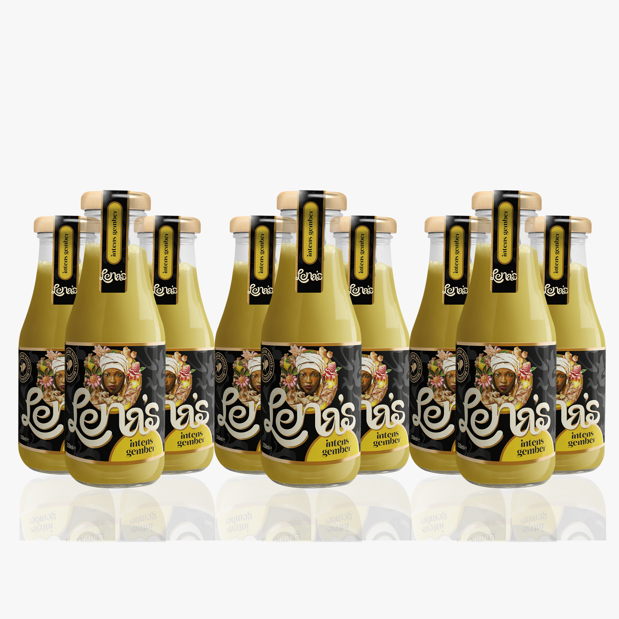 Jus de gingembre Intens LENA'S 25cl — Pack de 9